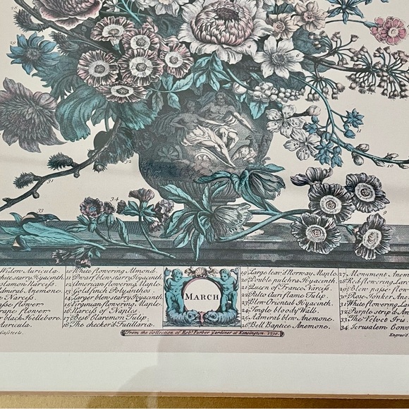 2 Framed Matted Vintage Floral Flower Botanical Bouquet Prints Litho Robert Furb - Picture 6 of 14